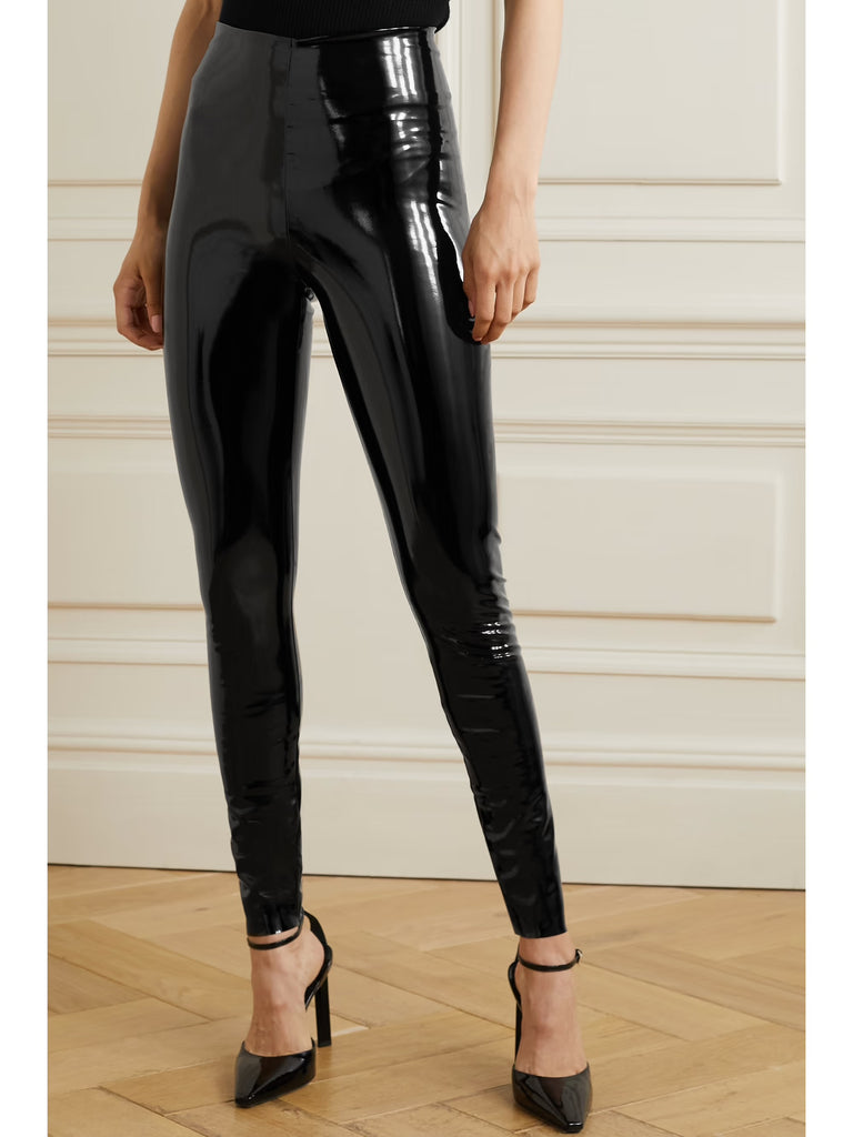 Commando Patent leather leggings Black