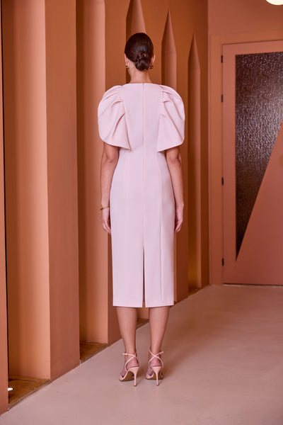 Carla Ruiz woman’s Midi dress Rosa