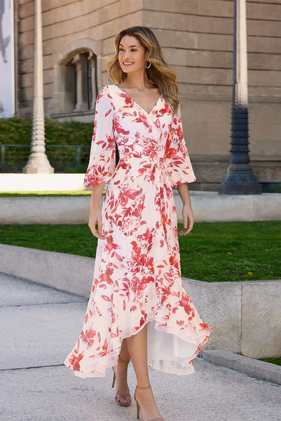 Couture club 7G129 Geo Fuchsia print