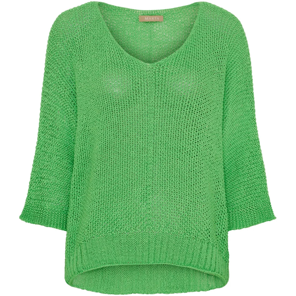 Marta 7010 open weave jumper