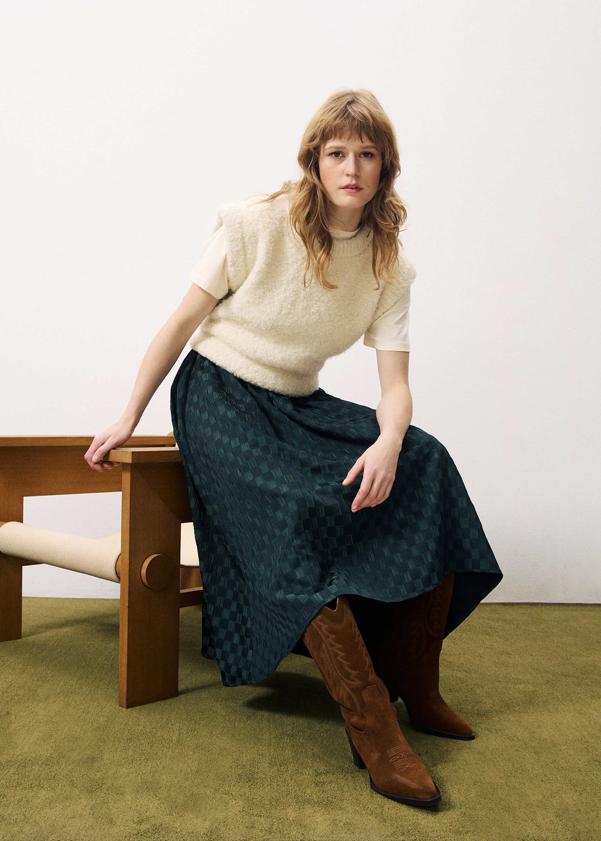 FRNCH Emanuelle long skirt