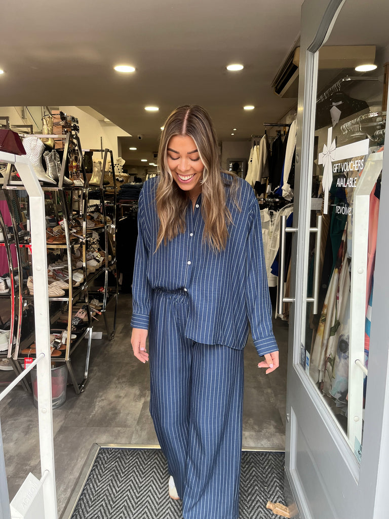 Sophie Pinstripe Set