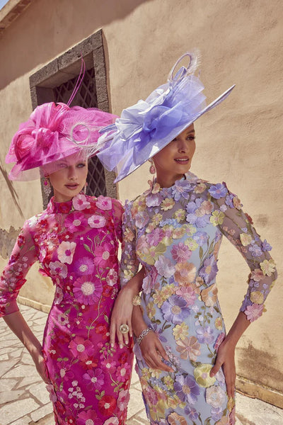 Veni Invantino 992445 Flower Appliques Dress