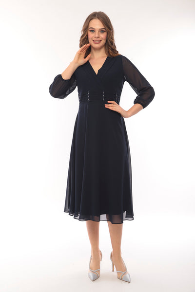 Lizabella 23AW 2745 20 chiffon dress