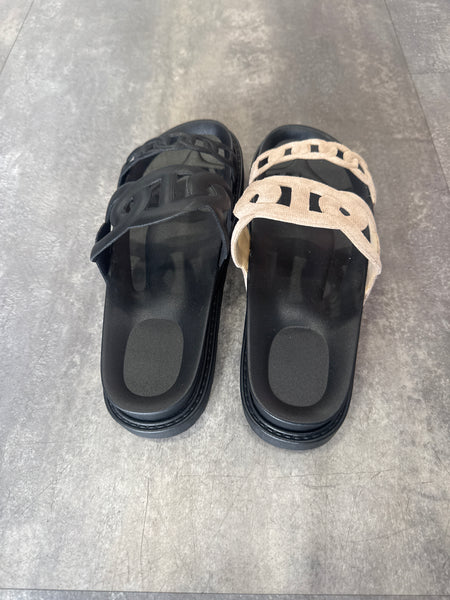 Bertie slip on  sandals