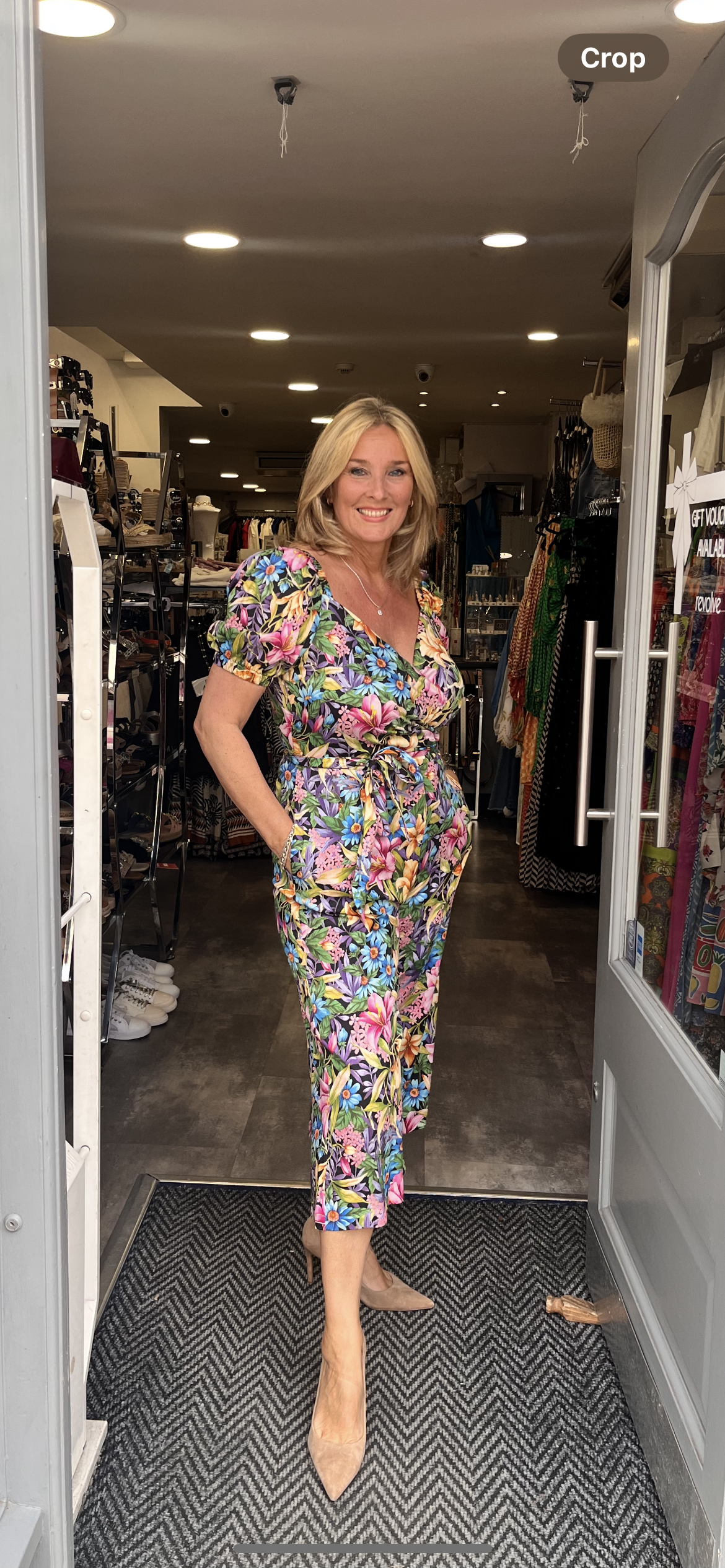 Arggido 46668 jumpsuit with crossover