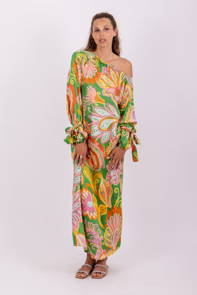 Sundress ELOISE LONG DRESS Bonita print multicolour