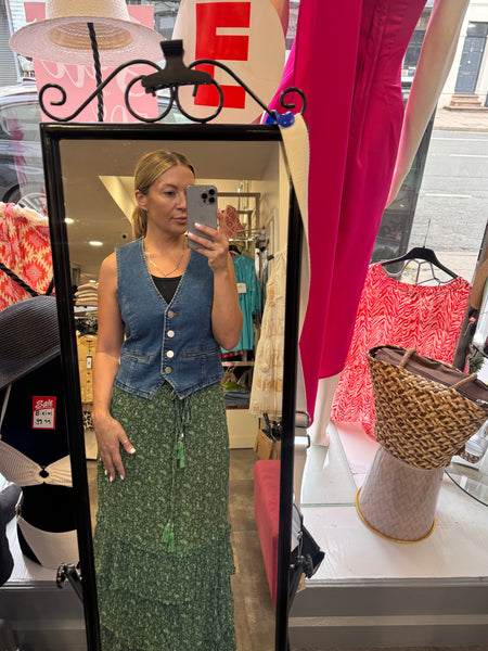 Vanessa stretch waistcoat