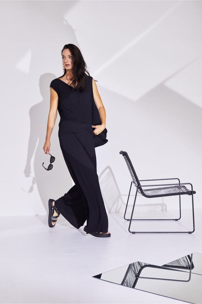 NAYA NAS24127 Pleated Top