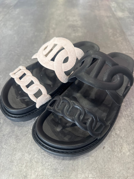 Bertie slip on  sandals