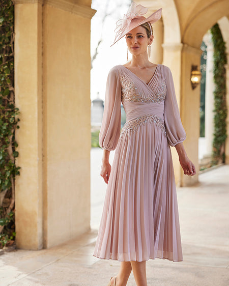 John Charles 29145 Chiffon Maxi dress