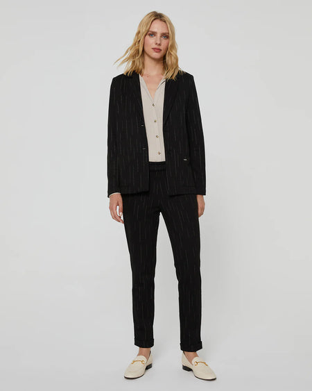 NAYA NAW24229 Mixed jacket with zip