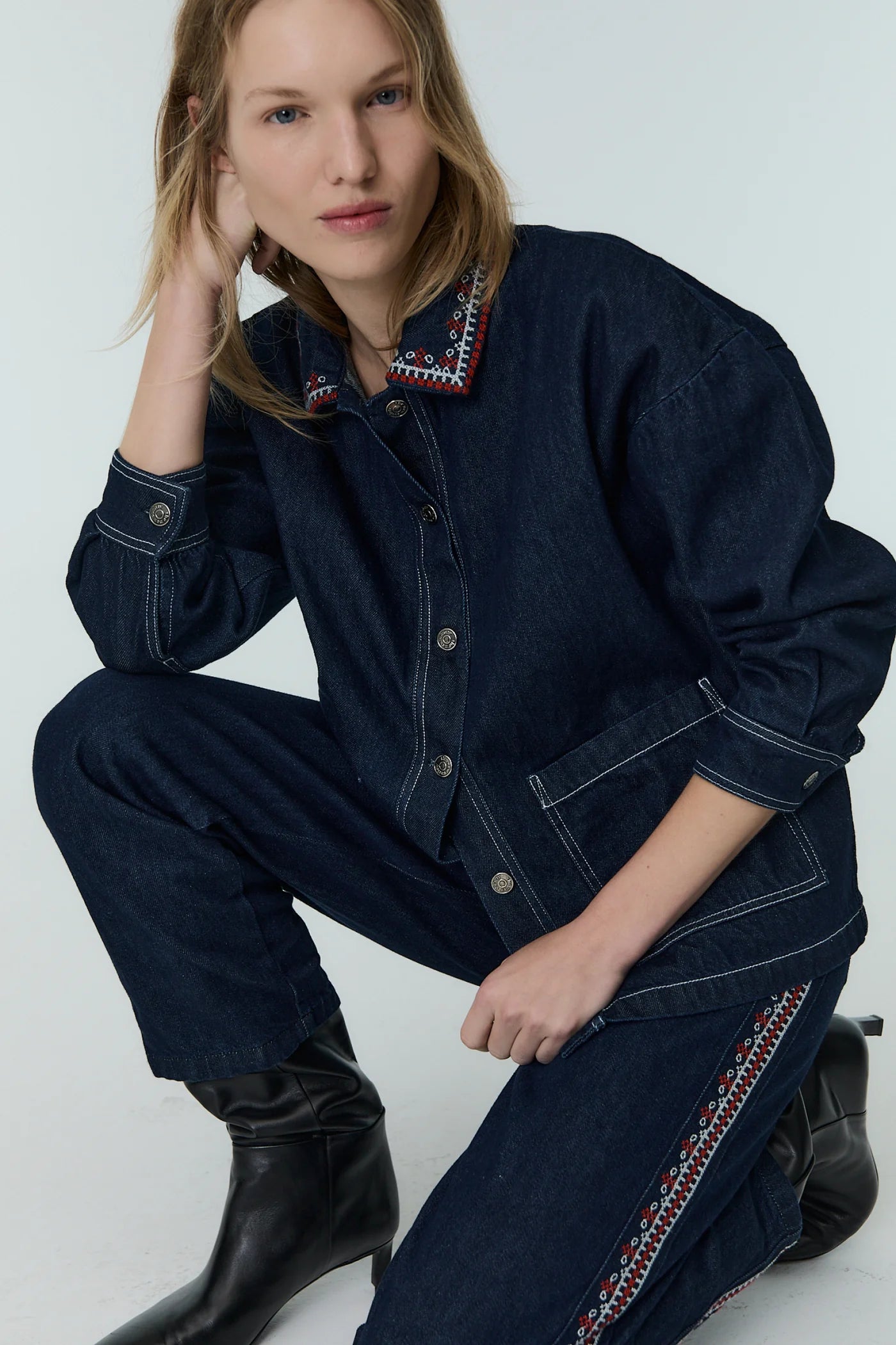 The New Society Sena overshirt