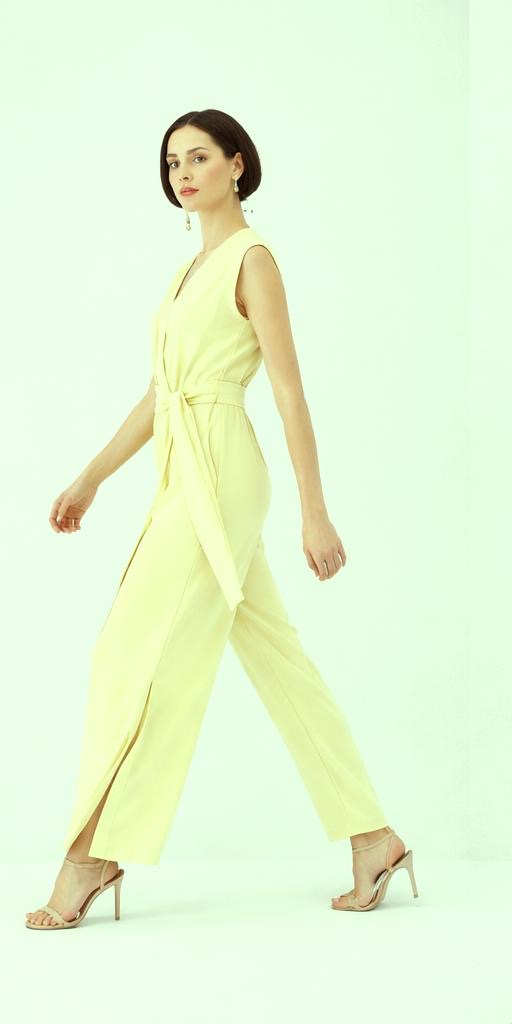 Access fashion 5501 Jumpsuit YELLOW
