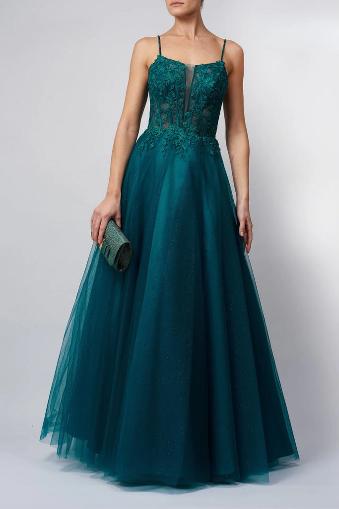 MASCARA MC119511 Tule Corset Dress