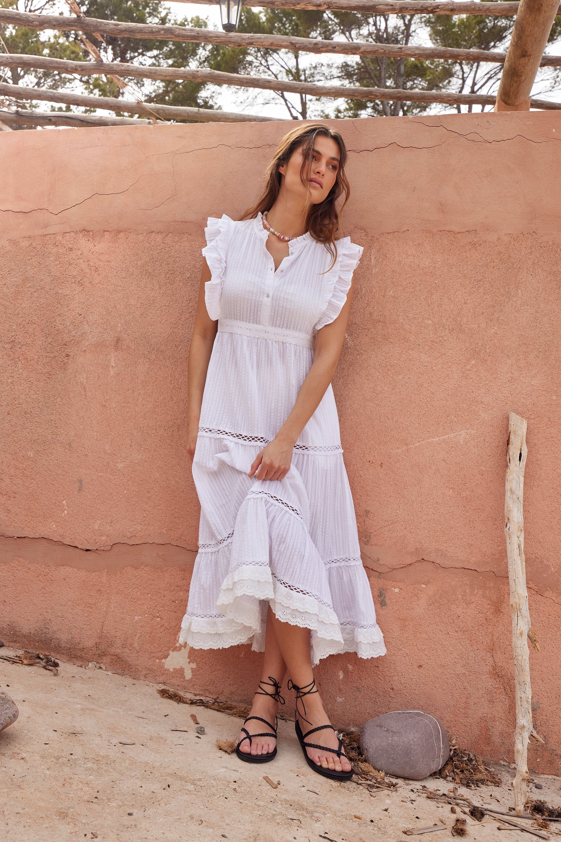 East Heritage peyton organic cotton dress
