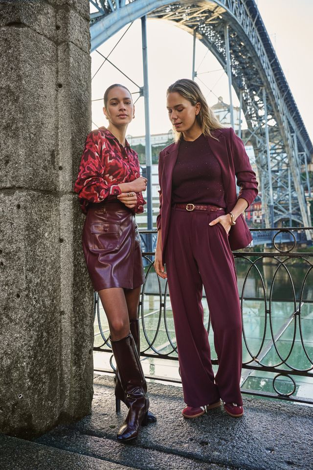 ESQUALO F26 10502 Trousers, wide leg.