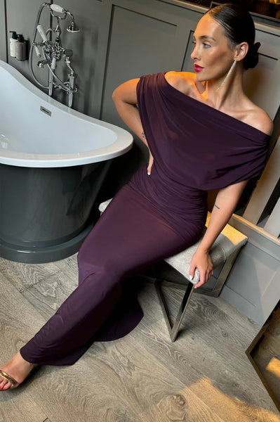 ATOM LABEL Platinum Gown BLACKCURRANT