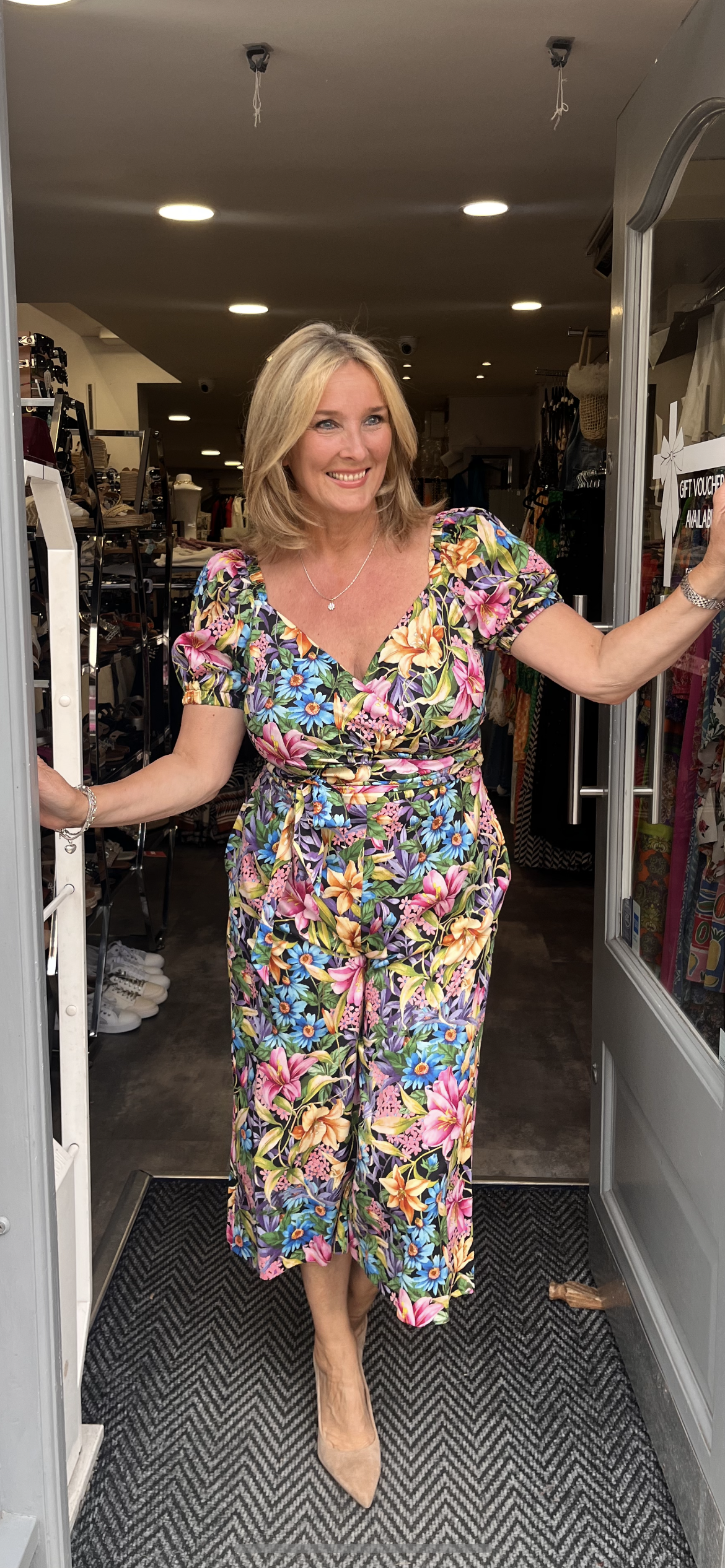 Arggido 46668 jumpsuit with crossover