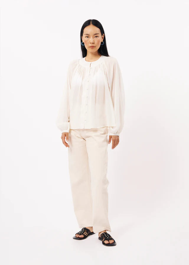 FRNCH PHILIPINE SHIRT WHITE