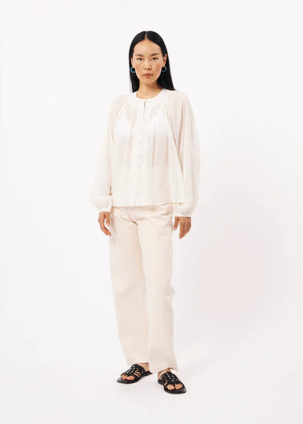 FRNCH PHILIPINE SHIRT WHITE