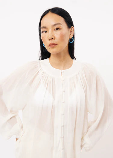 FRNCH PHILIPINE SHIRT WHITE