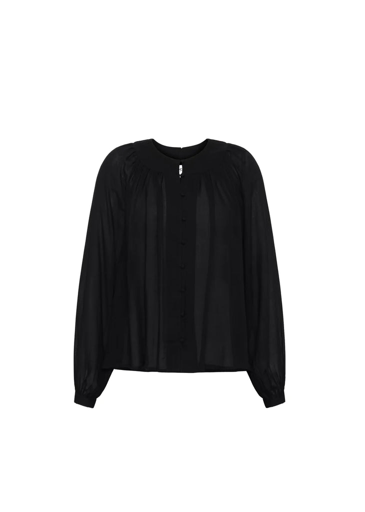 FRNCH PHILIPINE SHIRT BLACK