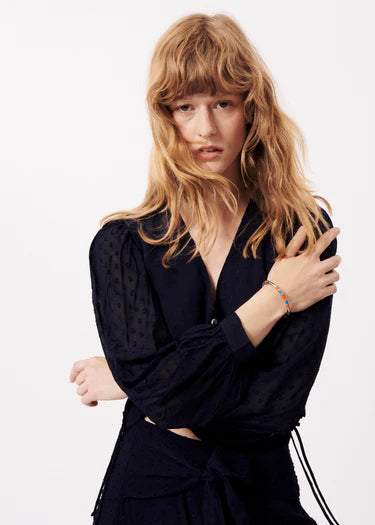 FRNCH NYDIA NAVY SHIRT