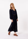 FRNCH CIRA NAVY SKIRT