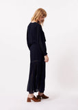 FRNCH CIRA NAVY SKIRT