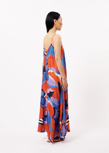 FRNCH ARIA MOVING FLOWERS DRESS