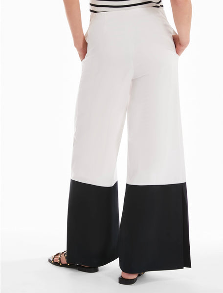 PENNYBLACK Huesca wide fit cotton satin pant