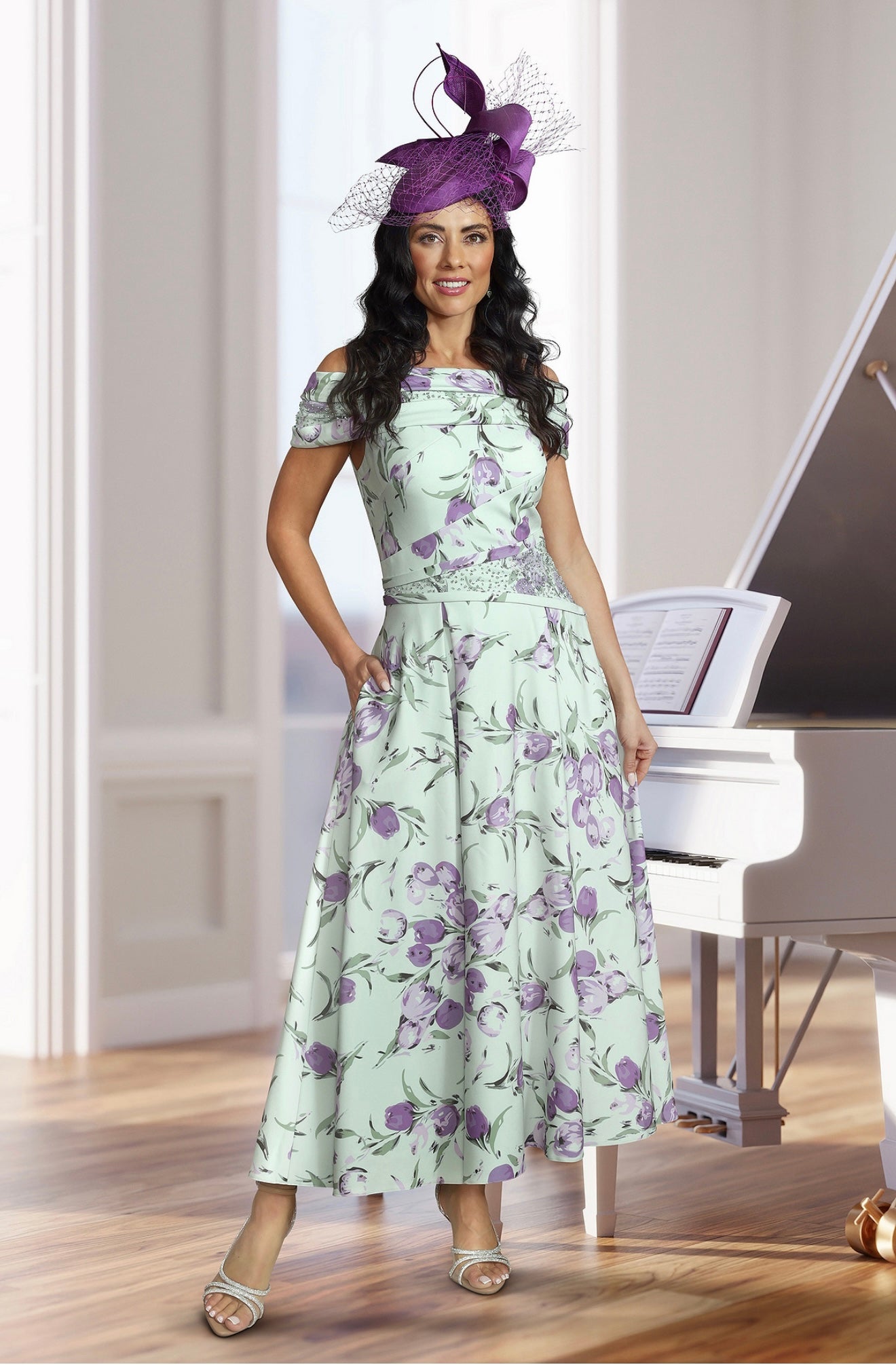 Veromia VO2915 dress Kiwi