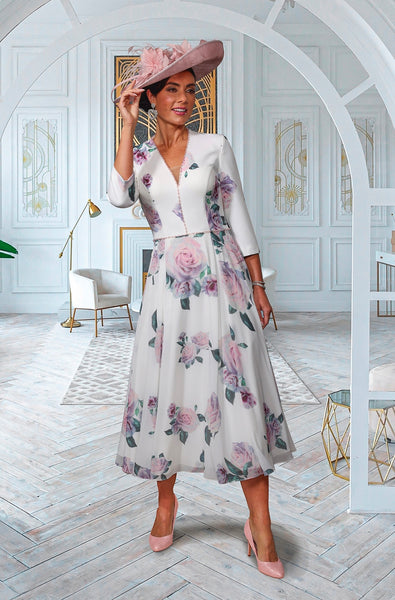 Veromia VO0914 Ivory\Pink