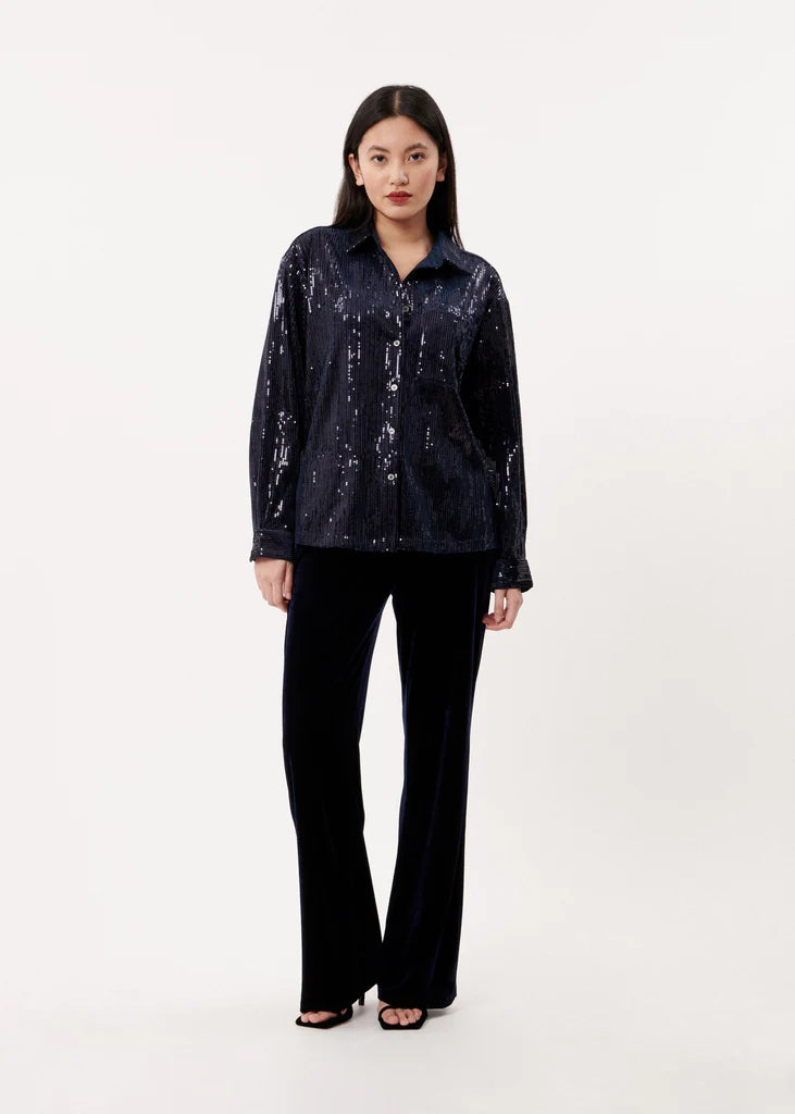 FRNCH MAELLE Sequin Shirt