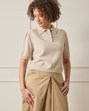 CHALK ASHLEY TOP | SAND