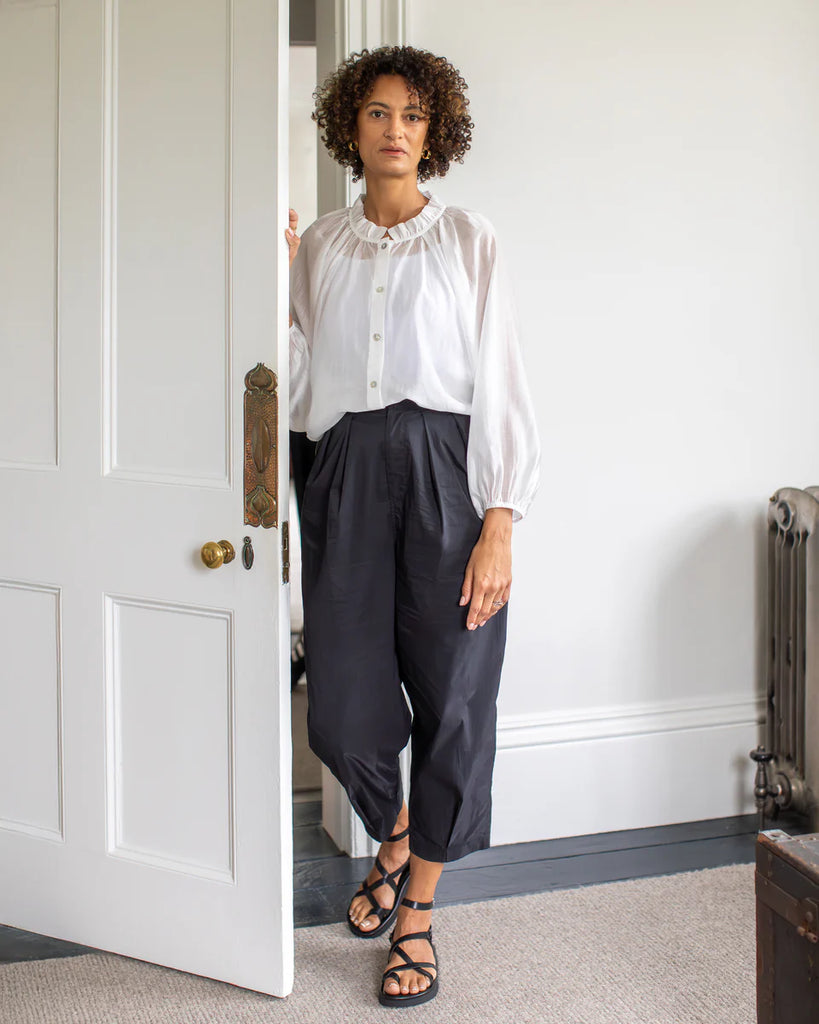 CHALK KENDAL TROUSER | BLACK