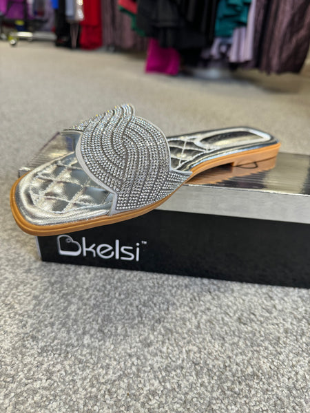 Kelsi S301 Silver Sandal