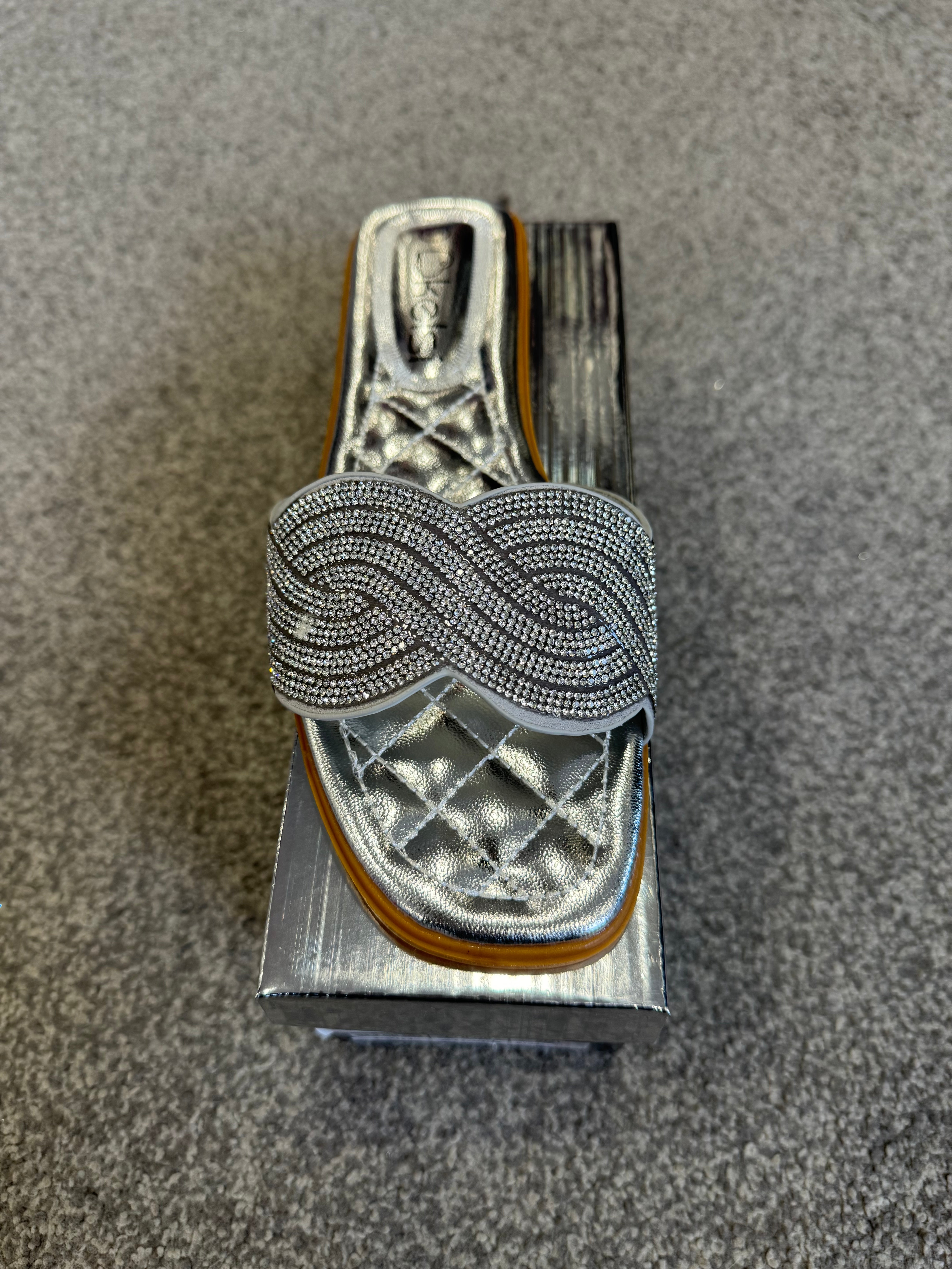 Kelsi S301 Silver Sandal