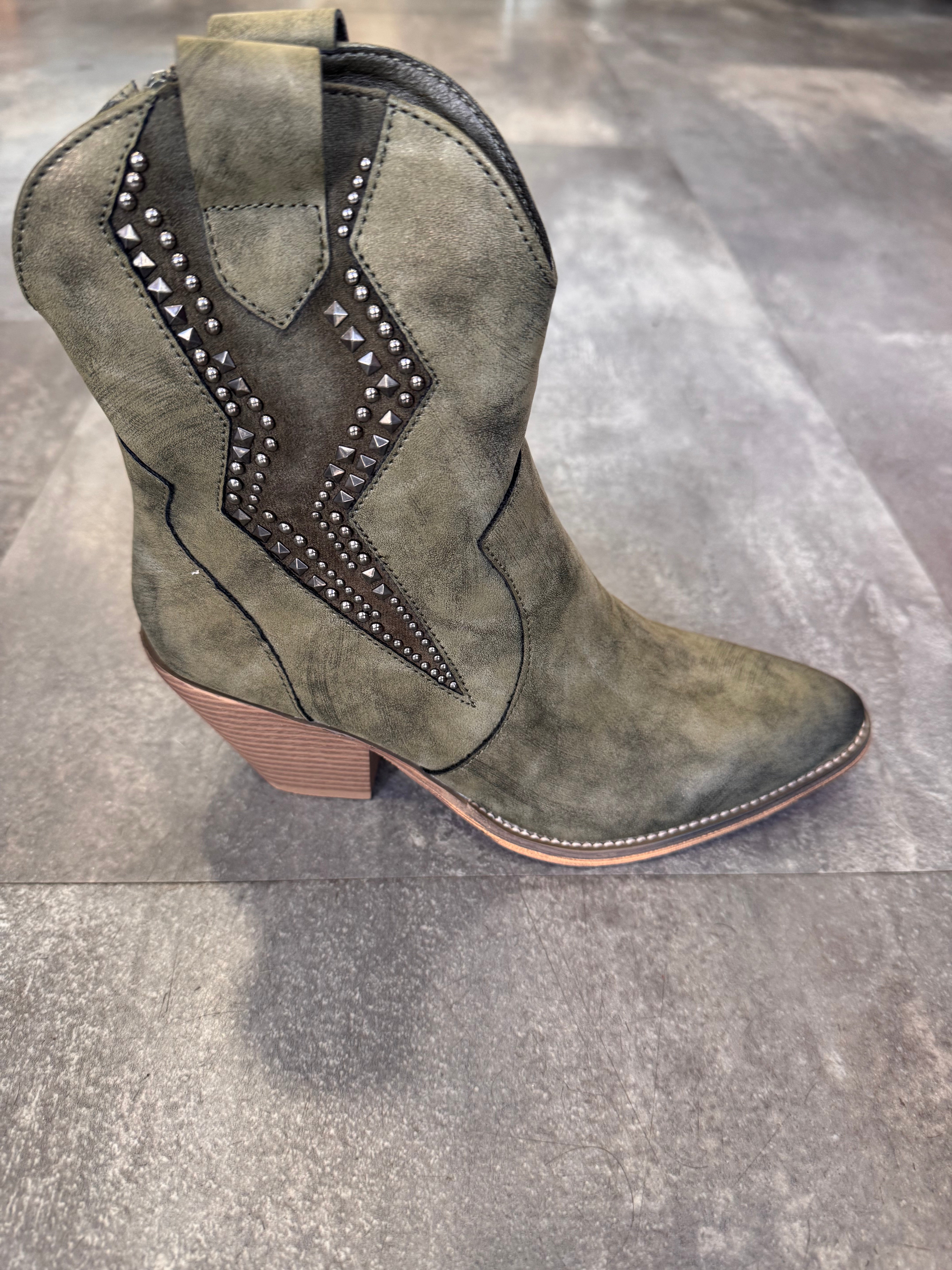 Thunder cowboy boot Green