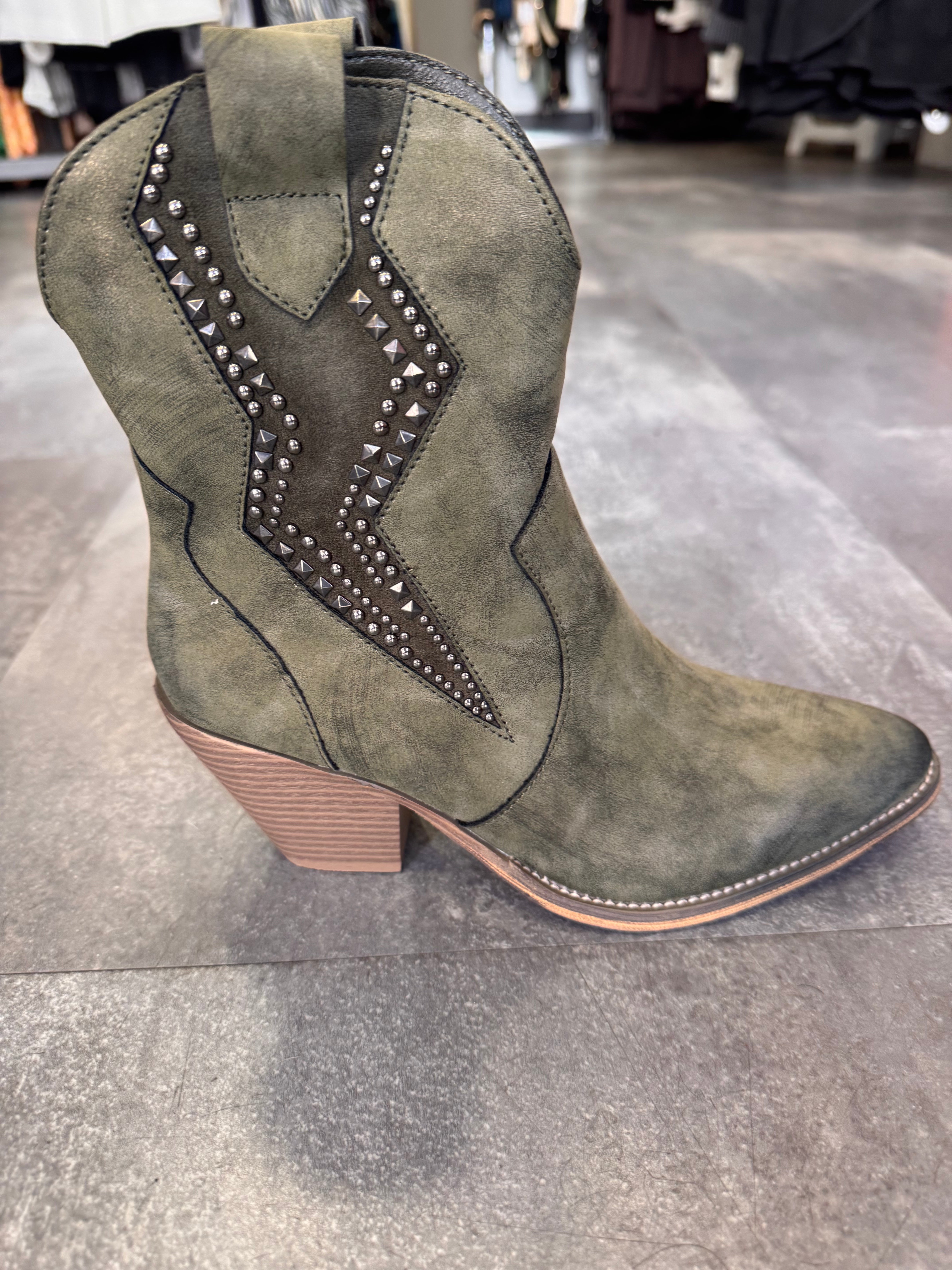 Thunder cowboy boot Green