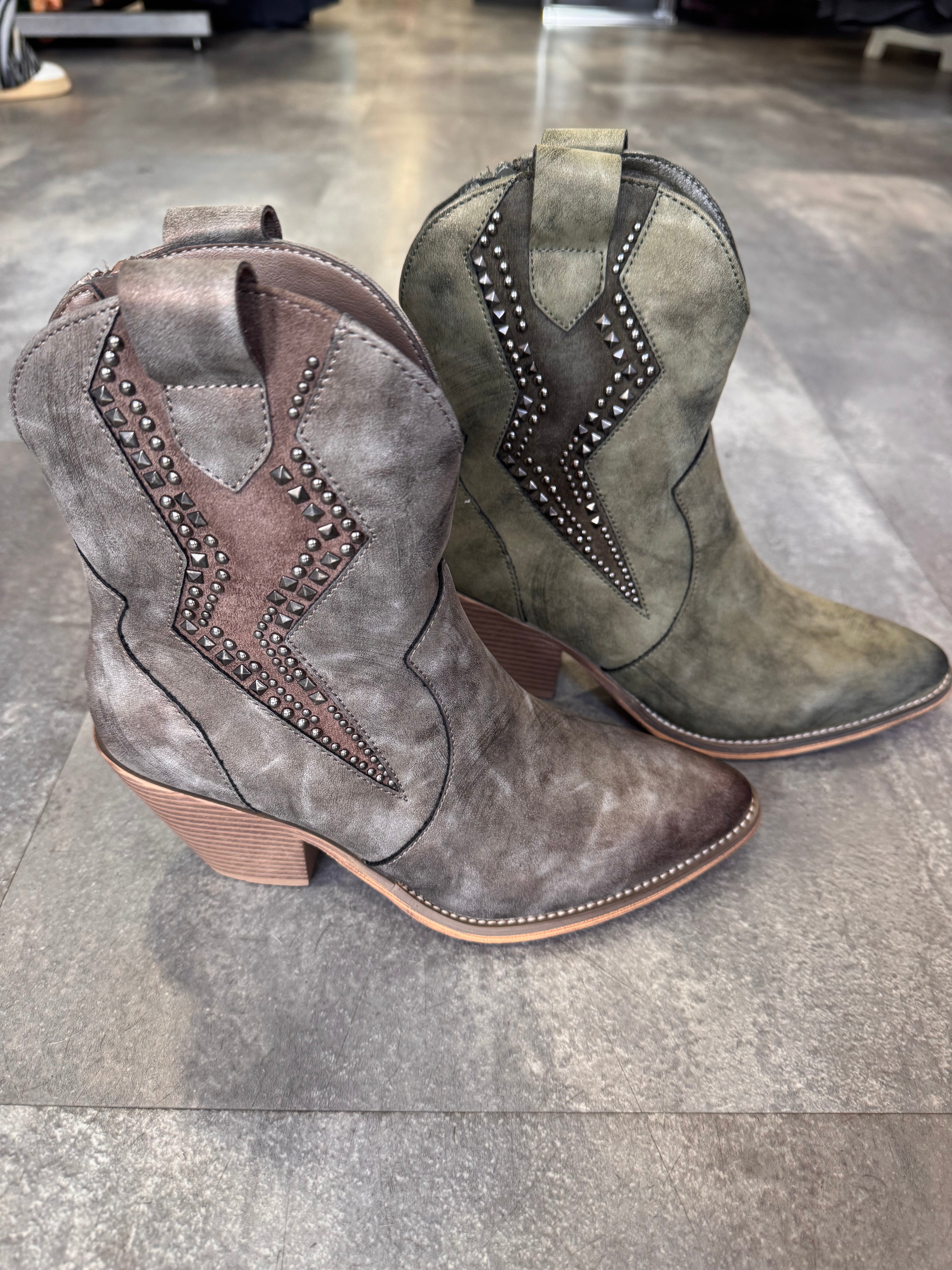 Thunder cowboy boot Green