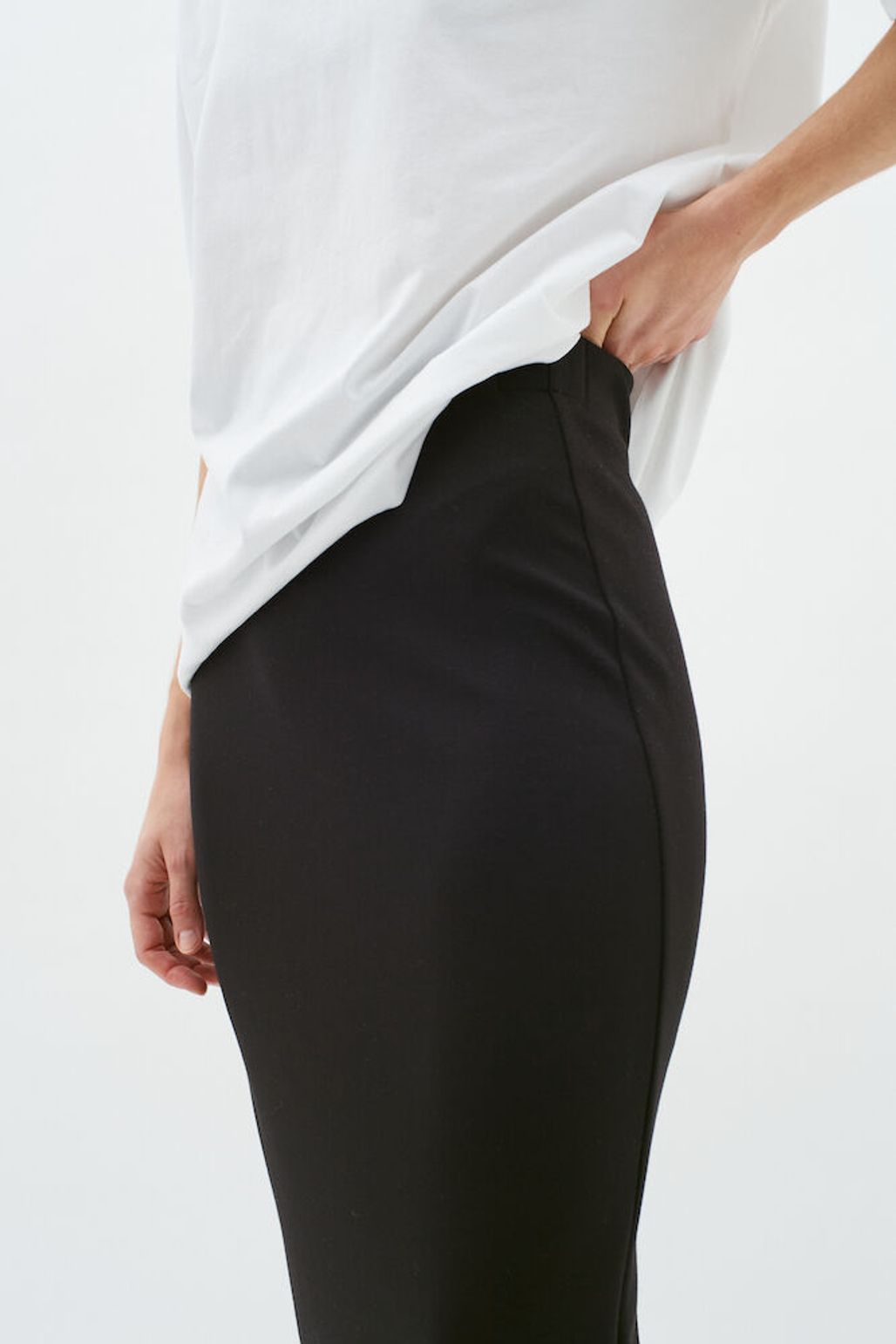 Inwear AidaIW Jersey skirt BLACK