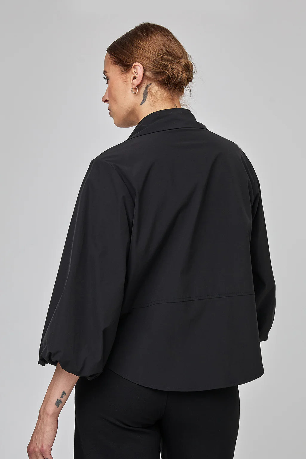 UCHUU CF25-606 Floral yoke shirt