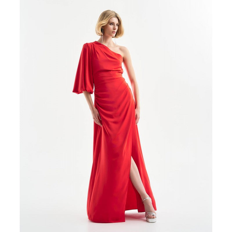 Access Fashion 3338 One Shoulder Maxi