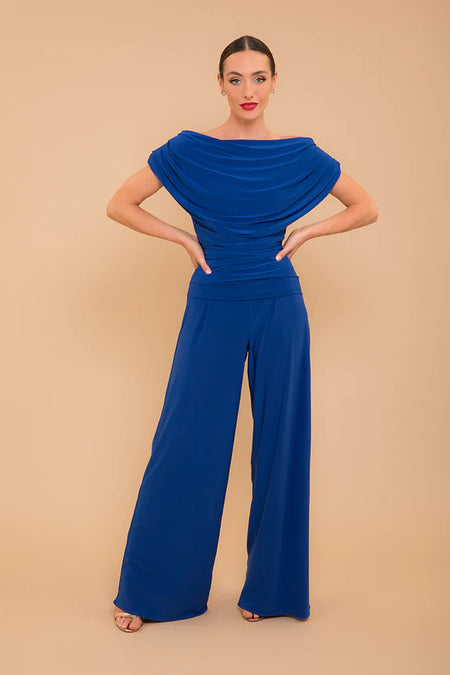 Access Fashion 2090/5063 Halter Neck Top and Trouser Suit