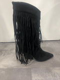 Ideal  fringe  cowboy boots