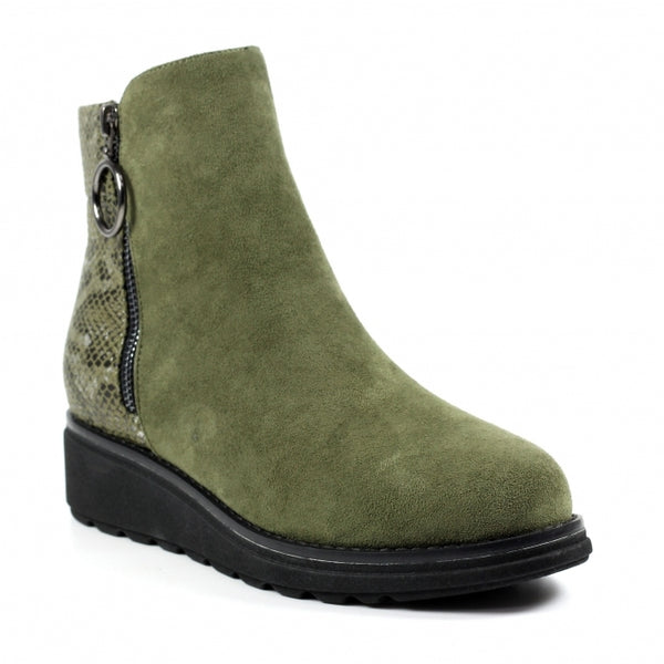 Lunar Alder wedge boot