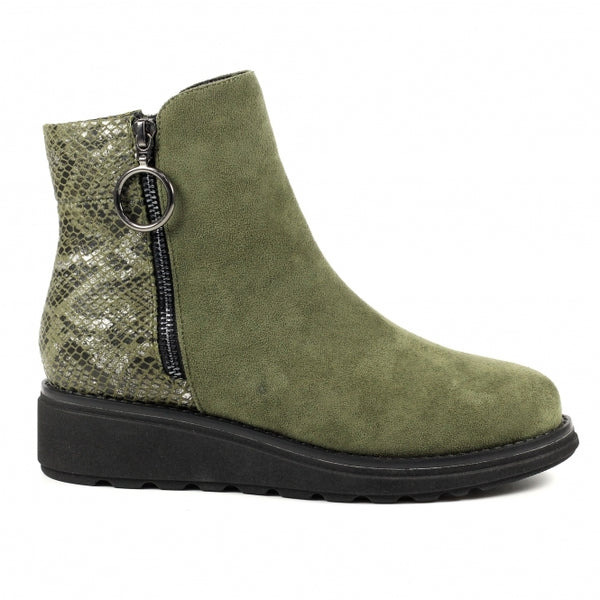 Lunar Alder wedge boot