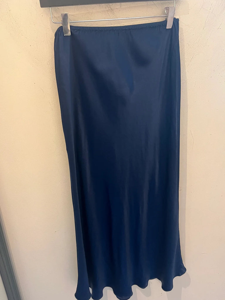 Alexandre Laurent Satin Midi Skirt - C207